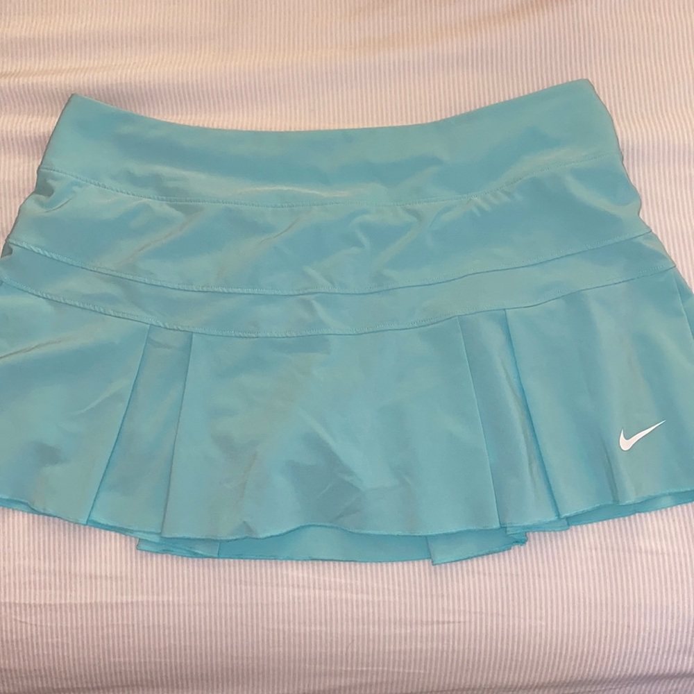 Teal Pleated Nike Skort